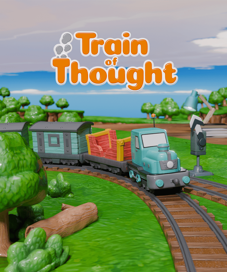 Cozy puzzle game about trains
